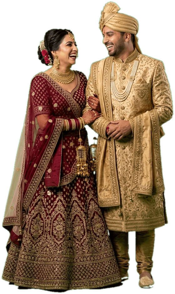 Indian Wedding Couple